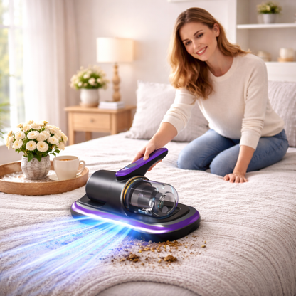 UV Mattress Vacuum Cleaner Removes Dust Mites & Allergens