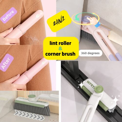 Lint roller & Cleaning Brush